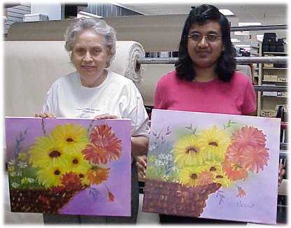 Basket of Sunflowers